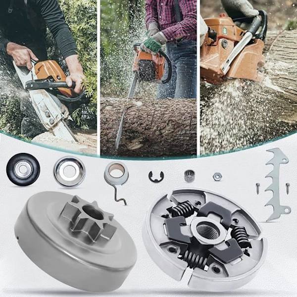Kytkimen rumpu-vaihdepyöräpaketti yhteensopiva STIHL 017 018 MS230 023 MS250 025 MS210 021 026 CHAINSAVE WITH