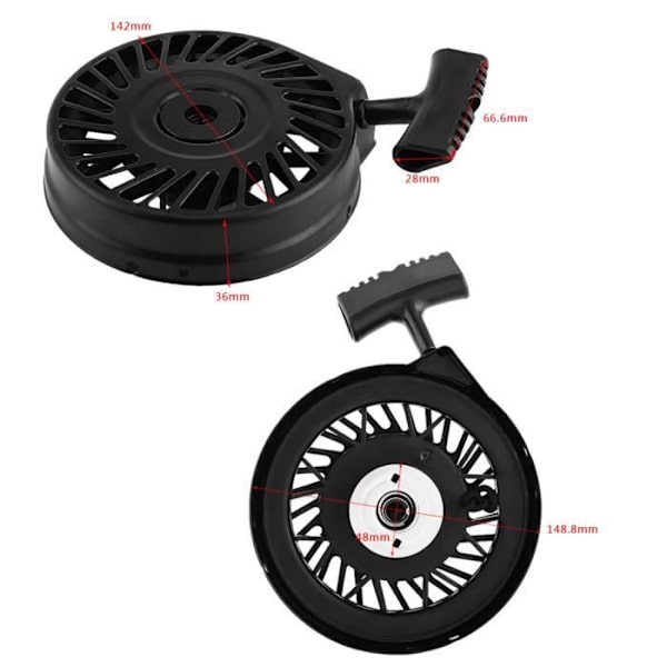 Startrekkstarter for Tecumseh 590702 590739 590637 LV195EA LEV80 LEV115 HB057 h