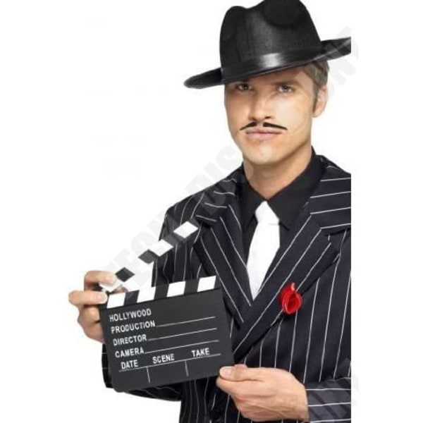 Cinema Clapperboard Black - Monitoiminen valkoinen ja musta