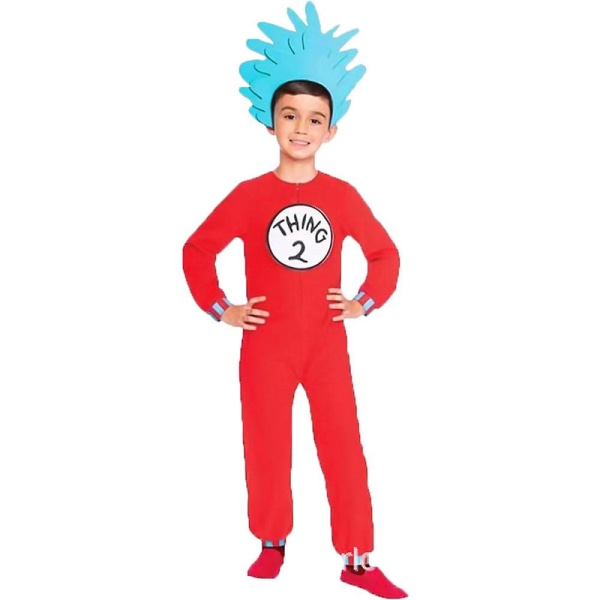 3-14 År Barn Tonåringar Pojkar Flickor Sak En/två Jumpsuit+huvudbonader Outfits Set Cosplay Party Fancy Dress Kostym Presenter-2 5-7 Years