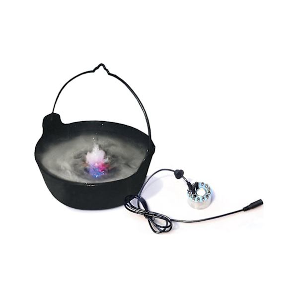 Røyk og LED-lys