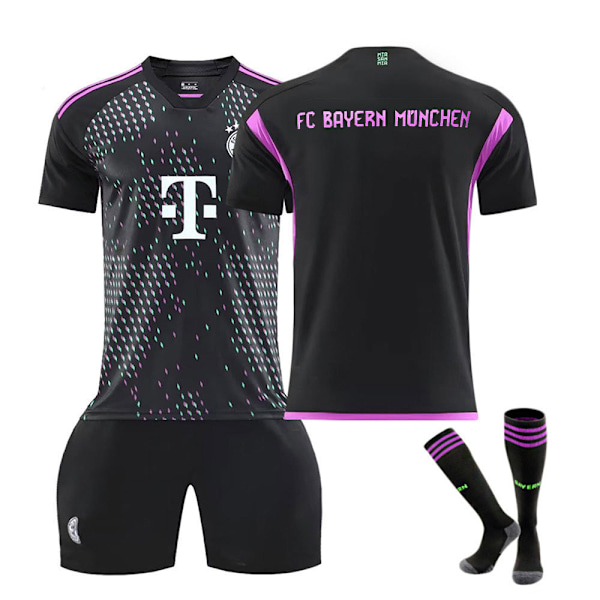2324 Bayern borta fotbollströja 16(90-100cm)
