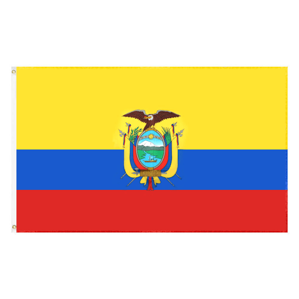 90*150cm Ecuador flag 3*5ft polyester flag