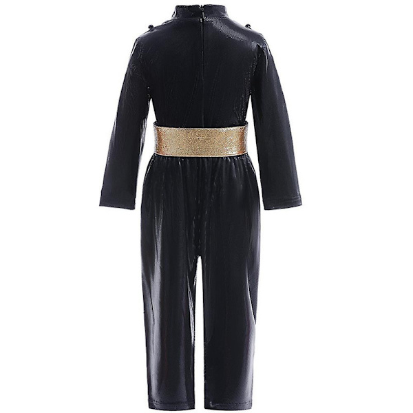 Batman Cosplaydräkter för barn 1-9 år, Halloween Jumpsuit Party Outfit Superhjälte Maskeraddräkt Present 6-7 Years