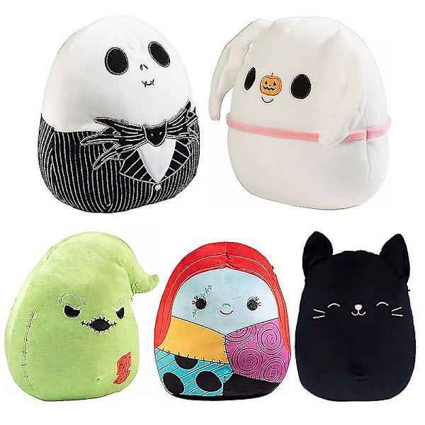 Pillow The Nightmare Before Christmas Jack Sally Pumpkin Plysch Halloween Skräck Julklappar -ES Pumpkin Dog