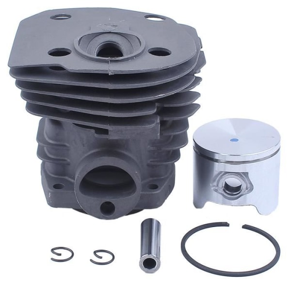 Nikasil-belagt 44MM Cylinder Stempelmotor Kit Kompatibel med Husqvarna 350 353 351 346 XP 346XP Kædesav