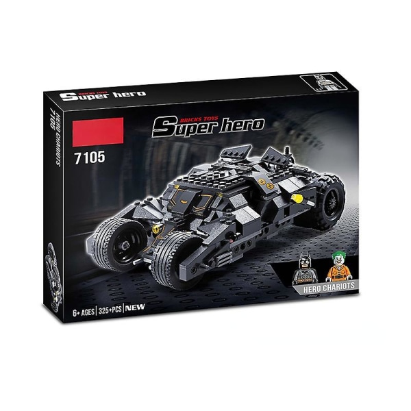 Filmserie Dc Alliance Batmobile Batmobile Model Puzzle Montering B