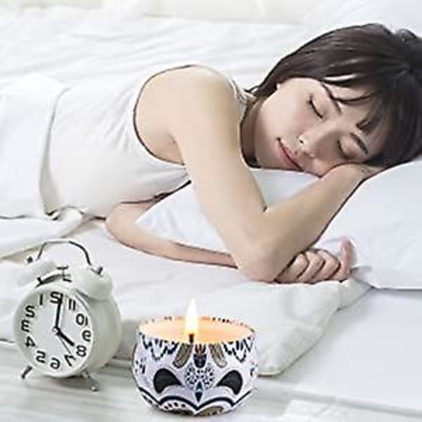 Sunrain duftlys Gaver kompatibel med kvinner,aromaterapi krukke lys kompatible med hjemmeduftende, soyavokslys Brithday Morsdag Stress