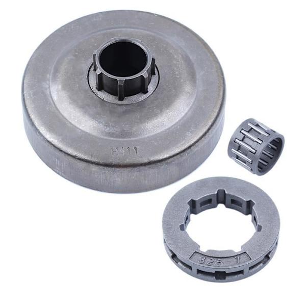 .325\"-7T Kopplingstrumma Navspole Nållagersats Kompatibel Med Husqvarna 55 51 50 154 254 Ersättning
