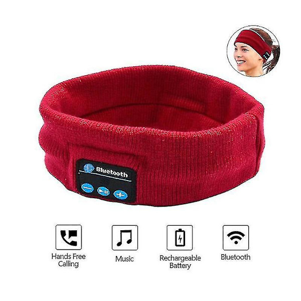 Uni Sleep - Langattomat Bluetooth-urheilupäänauha-kuulokkeet, Ultraohut HD-stereokaiuttimet, Täydelliset Unen, Treenin, Juoksun, Joogaamisen ja Unettomuuden Varten