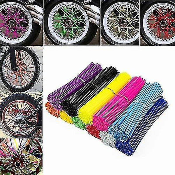 36 st Hjulnavsdekorationer för Motorcykel Dirt Motocross Green
