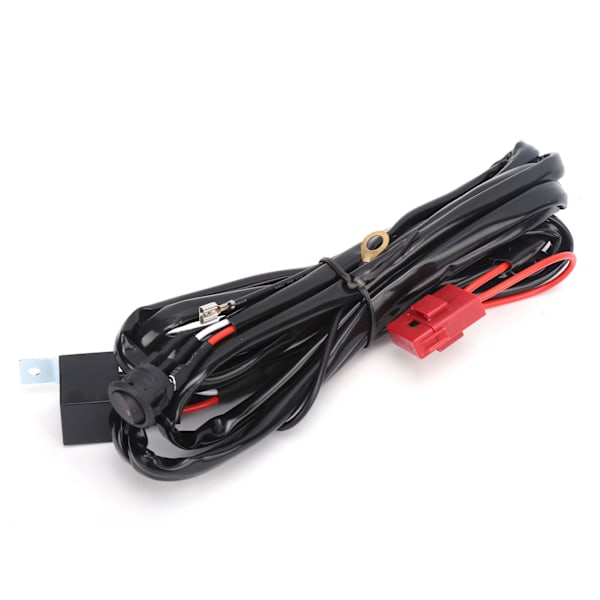 2m Switch Wiring Harness with DT Interface Water Resistance Black for LED Car Spotlights 40A 12V