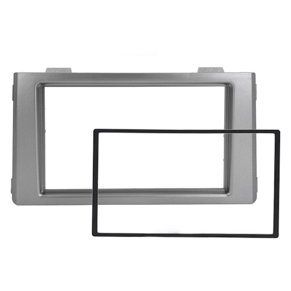 2DIN Bilstereo Radio Fascia CD DVD Instrumentpanel Trim Byte för IVECO Daily 2006‑2014