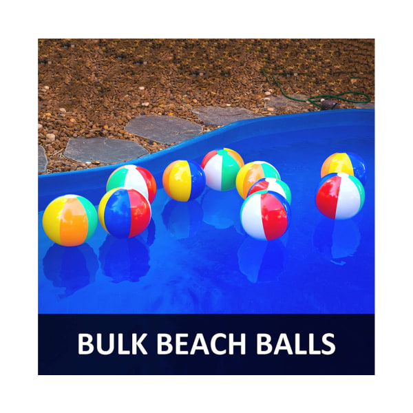 Rainbow Beach Balls - puhallettavat allaslelut