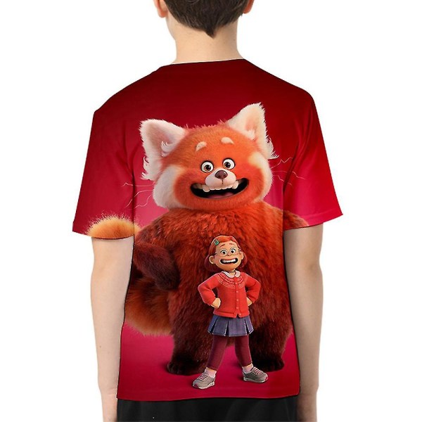 5-13 år Barn som blir röda Kortärmade T-shirt Toppar A 7-8 Years