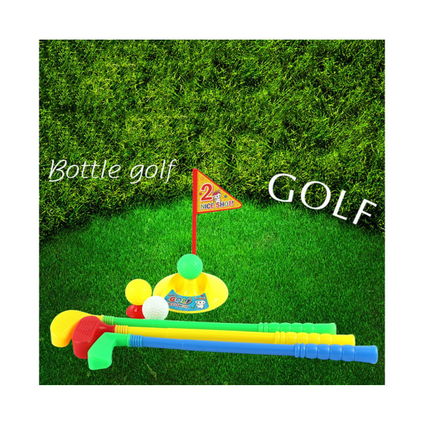 Mini Multicolor Kids Golf Club Sæt