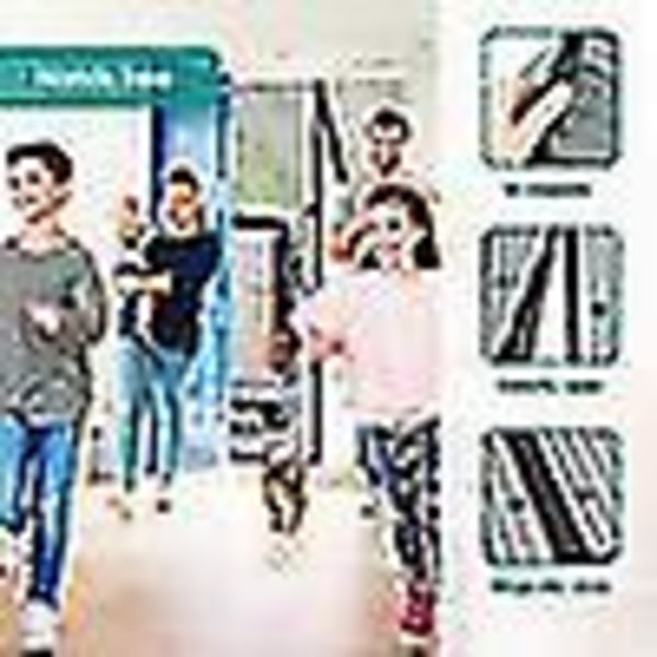 Sterk Magnetisk Dørgardin - Mygg- og Insektsikkert, Automatisk Lukkende, Usynlig Gaze, Stor Myggnett for Dører 120*210