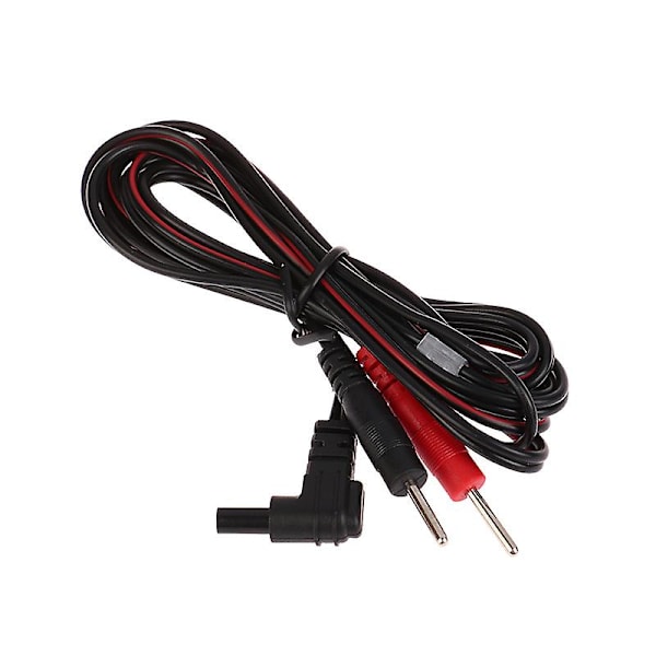 Elektroterapi Elektrode Ledningskabler Tens Massager 2.35mm Forbindelse Hfmqv hg One Size