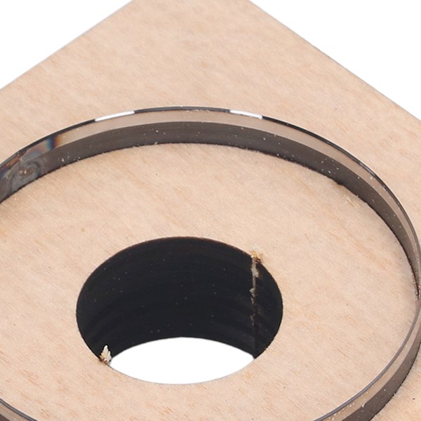 Läderstansningsform 60 mm diameter rund form ihålig hög hårdhet legering stål läderstansningsform