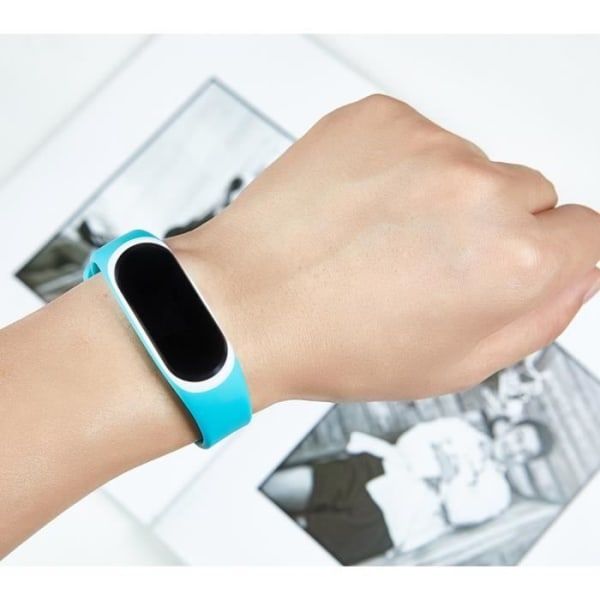 Erstatningssilikon sportsarmbånd for Xiaomi Hey+ Fitnesstracker Teal