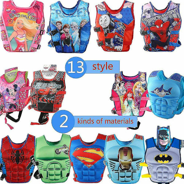 Barn Livväst Simväst-9 Chest muscle Green L