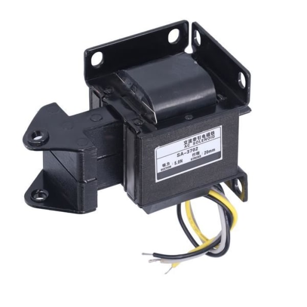 HURRISE sähkömagneetti solenoidi BERM AC solenoidi sähkömagneetti vetovoima työntö-veto sähkömagneetti AC220V SA-3702 -h