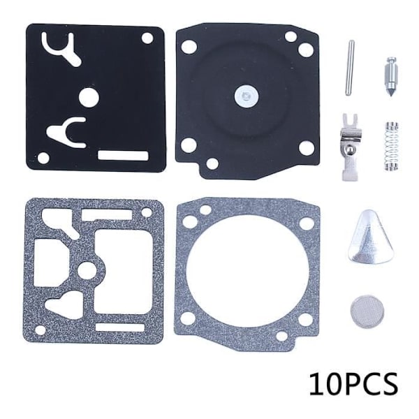 10x Forgaser Carb Kit Kompatibel med Zama RB-31 Stihl 044 MS360, 034 Super, 036 Pro