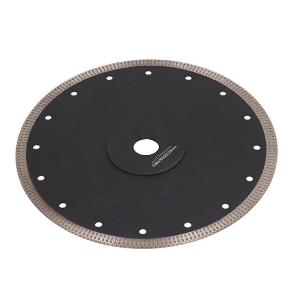Rund diamant savklinge med flange mesh vinkelsliber skæreskive til marmorfliser 230mm / 9.1in