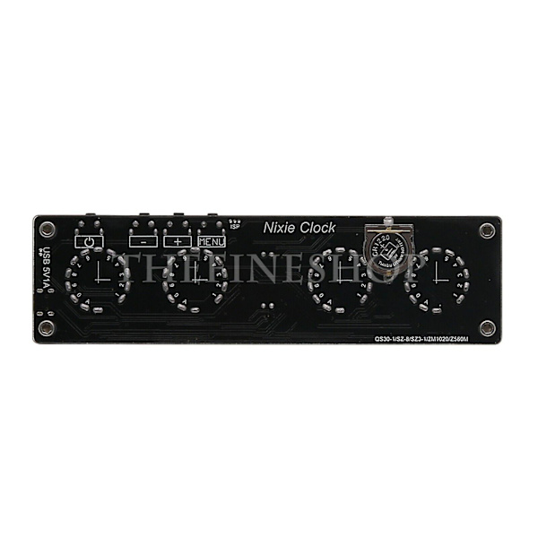 Nixie Tube Clock Advanced Version 5v för Qs30-1 Sz1-1 Sz3-1 Sz-8 Zm1020 Tubes
