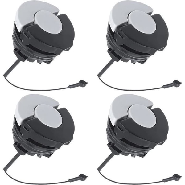 4 stk Drivstofflokk Drivstofflokk Kompatibel med STIHL MS171 MS181 MS200 MS210 MS230 MS240 MS250 MS260 MS340 MS200T MS211 MS192 MS192T Re