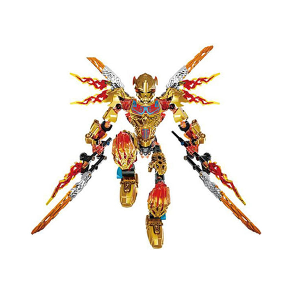 For Kids Bionicle Tahu Uniter Of Fire Action Figures Building Bl