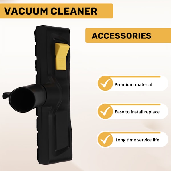 Multifunktionelt gulvværktøj kompatibelt med Karcher SE5 SE6 WD2 WD3 WD4 WD5 WD6 WD6P WD7 støvsuger (35 mm)