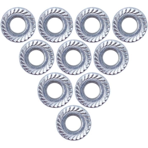 10 st/lot Stångmutterflänssats kompatibel med Husqvarna 362 365 371 372 50 51 55 385 390 395 575 SAFARE 503220001
