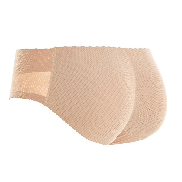 Sømløse Hip Paddede Trusser Åndbare Butt Lifter Paddede Trusser Hip Enhancer Til Kvinder Nye Skin Color L