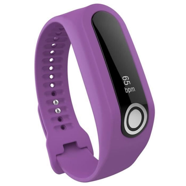 Lila Silikon Armband för TomTom Touch Fitness Tracker