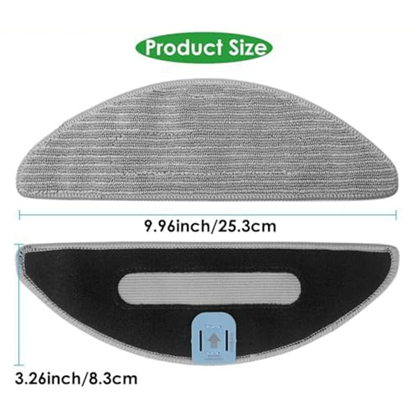 Erstatningsmoppekluter Filler Kluter for iRobot Roomba Combo I5, I5+, J5, J5+ Støvsuger Reservedeler