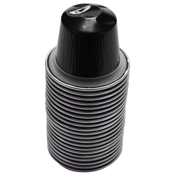 100 Set Påfyllningsbara Kaffekapselkoppar Engångs Nespresso Pod för Nescafe Automatisk Kaffemaskin Matförpackning Café Tillbehör