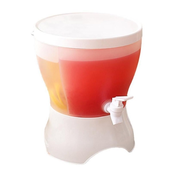 Kanna med Kran Kallvattenbehållare Lemonad Dryckdispenser för Kylskåp