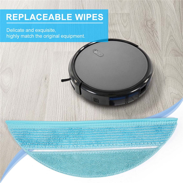 4 st Moppdukar för Ultra 2290 Tillbehör Robotdammsugare Delar