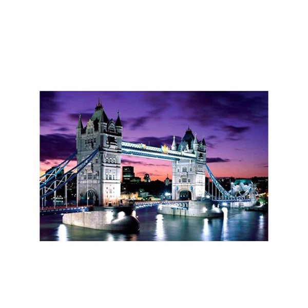 Tower Bridge 1000-stykke papir puslespil