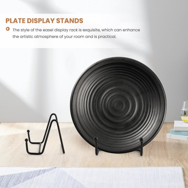 Visningsstativ Fotostativer, Rammestativ, Staffeli Platter Stativer, Plade Stativer Holder Til Dekorative Pl