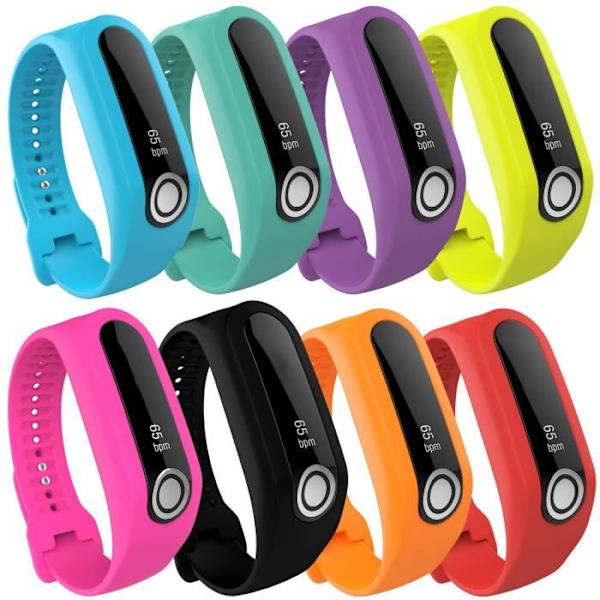 Silikon urrem til TomTom Touch Fitness Tracker i lilla