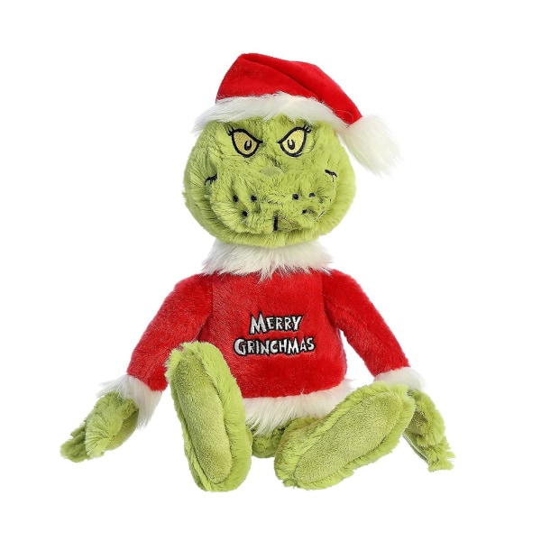 Joulupukki Grinch -nukke Build A Bear Kuinka Grinch varasti joulun Plussinukke Leikki 15.7in -ES Red