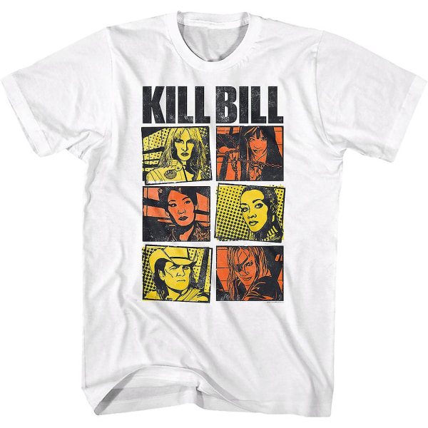 Comic Panels Kill Bill T-Shirt ESTONE XXXL