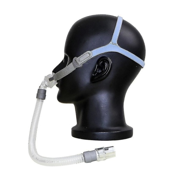 Näskuddar Cpap-mask med huvudbonader Bältesmaskklämmor som är kompatibla med sömnsnarkning och apné