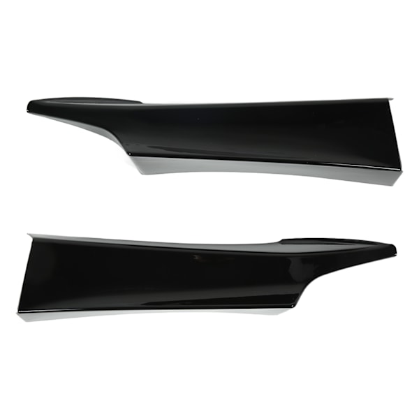 2 st. frontspoiler läpp kit blank svart siddelare diffusor för 1 serie F20 F21 Pre‑Facelift LCI M Sport 2012‑2015
