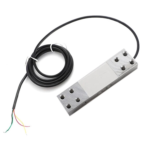 200 kg Elektronisk vågsensor Digital lastcell Viktsensor Plattformsvåg lastcell Hållbar enpunktsstrålesensor silver
