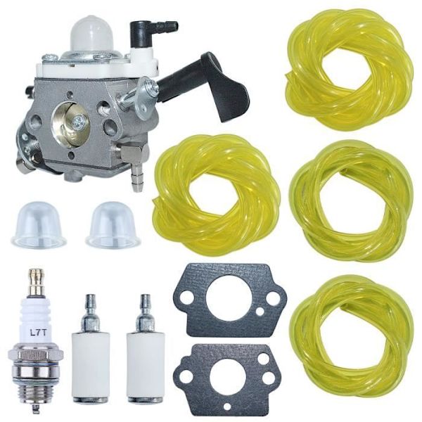 Kaasutin yhteensopiva Walbro WT-997 WT-664 WT-668 polttoaineen suodattimen ja polttoaineletkun kanssa
