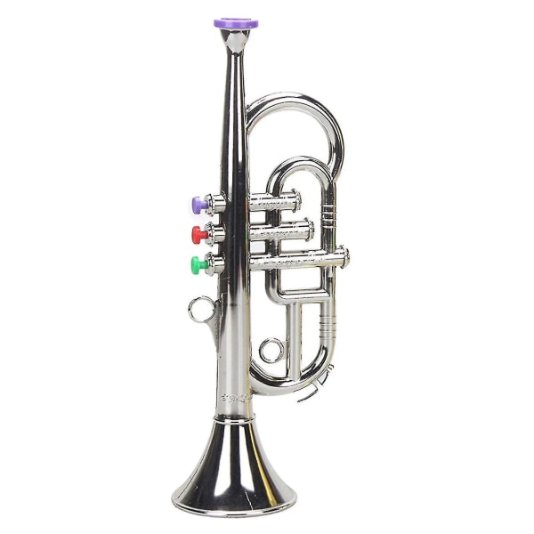 Trumpetti 3 Tones Musiikkipuhallinsoittimet Lapsille Toy Gold -ge