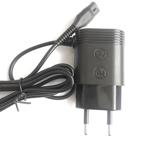 Velegnet til barbermaskine, A00390 Opladerledning Adapter Eu Plug -ge black